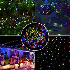 1200 Cm Solar Fairy Star String Light 100 LED