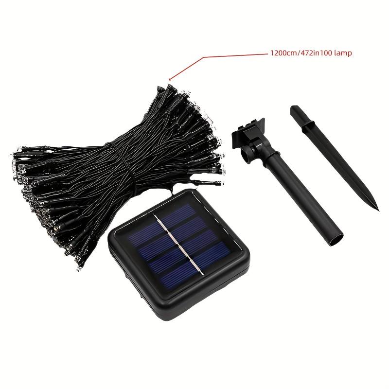 1200 Cm Solar Fairy Star String Light 100 LED