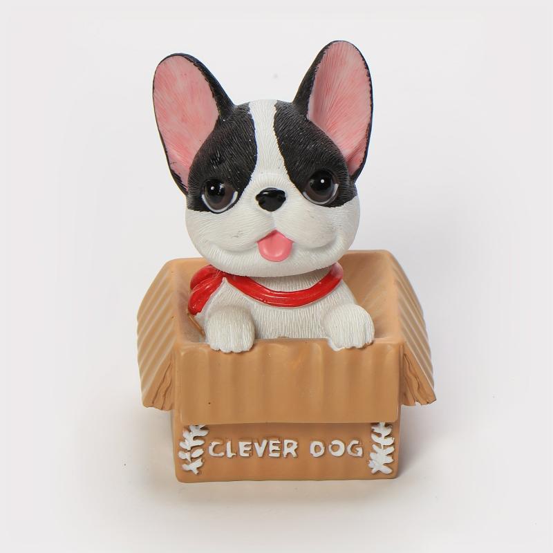 Car Ornaments Shaking Head Dog Stylistic Doll Cake Decoration