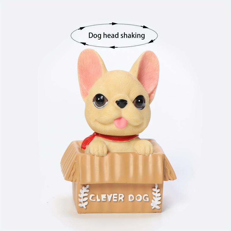 Car Ornaments Shaking Head Dog Stylistic Doll Cake Decoration