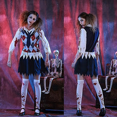 Halloween Bloody Thigh Socks for Role Playing Costumes