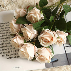 1pc Artificial Roses Holiday Party Decorations Couple Room