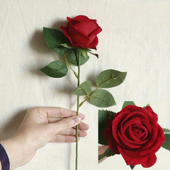 1pc Artificial Roses Holiday Party Decorations Couple Room