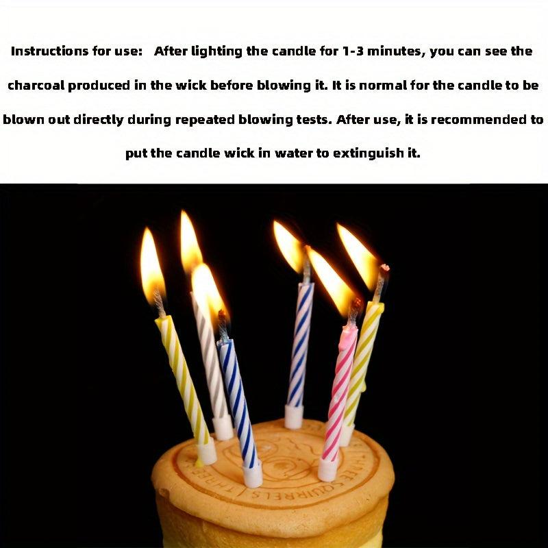 10pcs Magic Candles For Birthday Party Pranks