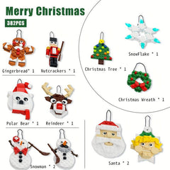 Building Block Toy Christmas Ornaments for Kids