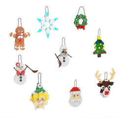 Building Block Toy Christmas Ornaments for Kids