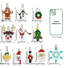 Building Block Toy Christmas Ornaments for Kids