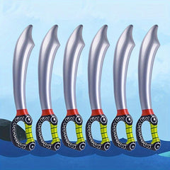 1pc Inflatable Treasure Sword PVC Stage Props Mosaic Weapon Toy