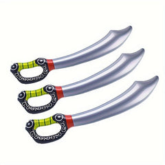 1pc Inflatable Treasure Sword PVC Stage Props Mosaic Weapon Toy