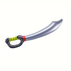 1pc Inflatable Treasure Sword PVC Stage Props Mosaic Weapon Toy