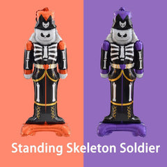 Oversized Standing Skull Soldier Balloon Halloween Decoration