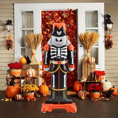 Oversized Standing Skull Soldier Balloon Halloween Decoration