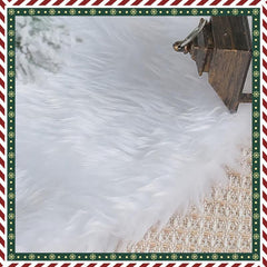 48in Christmas Tree Skirt Holiday Ornaments Decor