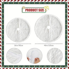 48in Christmas Tree Skirt Holiday Ornaments Decor