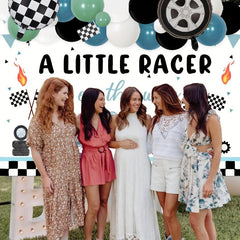 Racing Car Theme Party Decorations & Balloon Garland Set