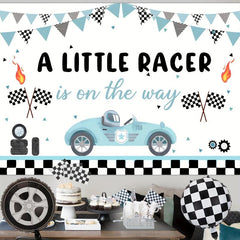 Racing Car Theme Party Decorations & Balloon Garland Set