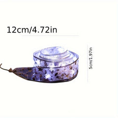 LED Light String Christmas Tree Decorative Ribbon Flashing Light