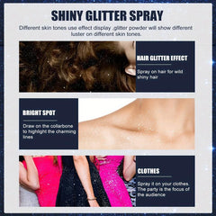 Nightclub Party Skin Brightening Glitter Spray