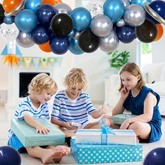 Space Theme Party Supplies Decorations 65pcs Balloons Happy Birthday Party