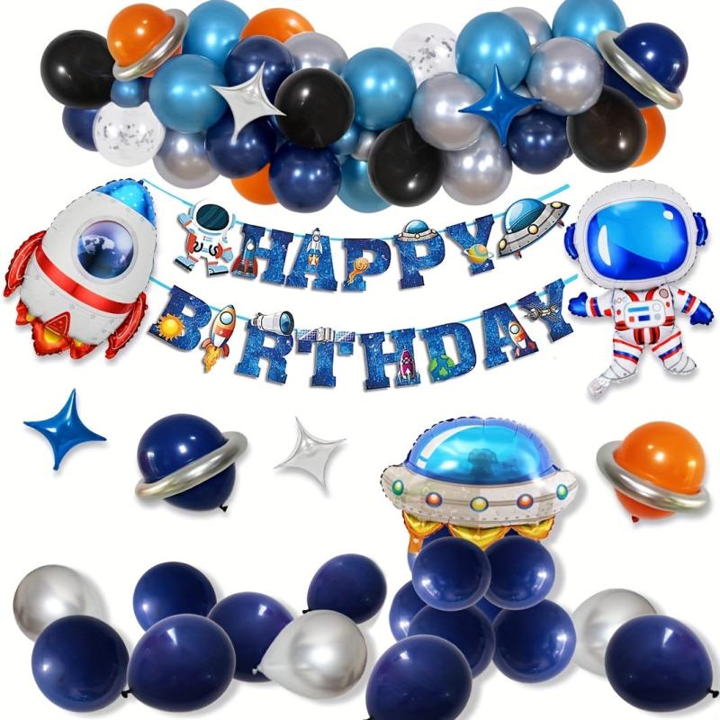 Space Theme Party Supplies Decorations 65pcs Balloons Happy Birthday Party