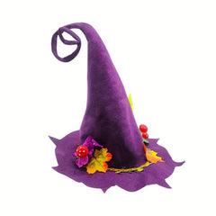 Party Carnival Dress Up Hat Felt Pointed Hat Halloween Models