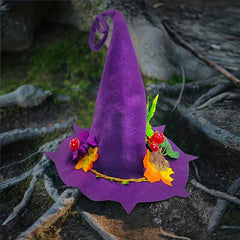 Party Carnival Dress Up Hat Felt Pointed Hat Halloween Models