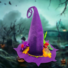 Party Carnival Dress Up Hat Felt Pointed Hat Halloween Models