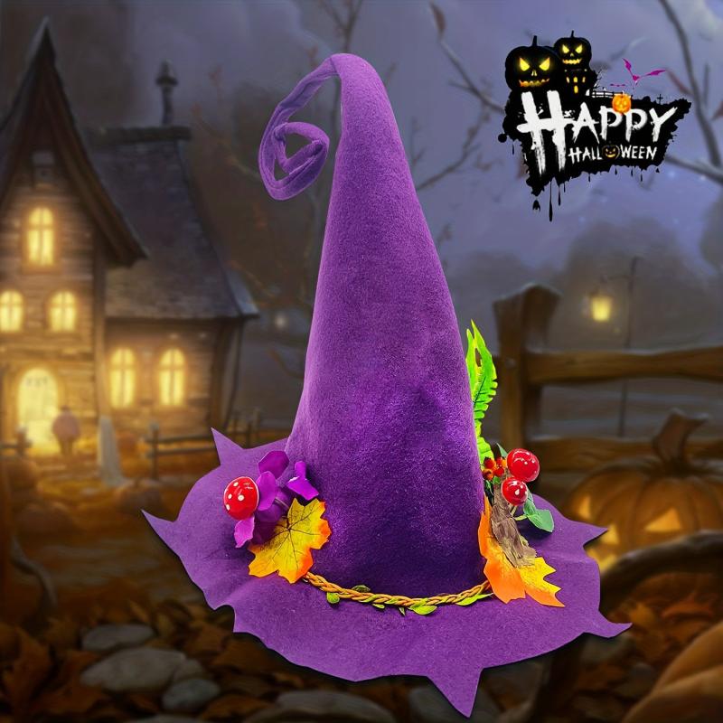 Party Carnival Dress Up Hat Felt Pointed Hat Halloween Models