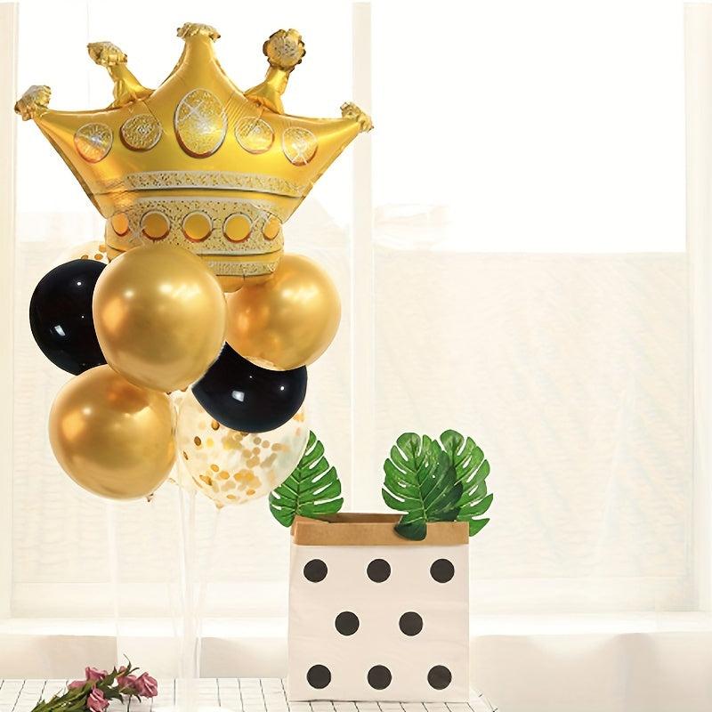 Crown Shaped Balloons Wedding Party Decorations