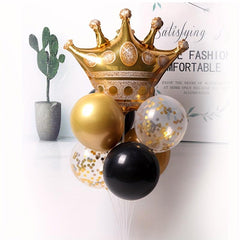 Crown Shaped Balloons Wedding Party Decorations