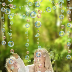 Fantasy Round Film Bubble Pull Flag Summer Party Celebration Party Decoration