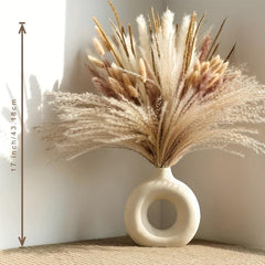 120pcs Dried Pampas Grass Decor for Boho Home Wedding Decor