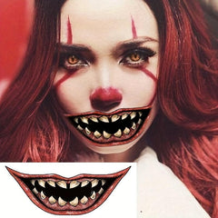 Masquerade Party Halloween Temporary Tattoo Sticker