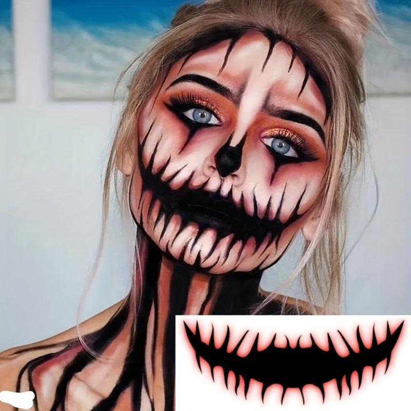 Masquerade Party Halloween Temporary Tattoo Sticker