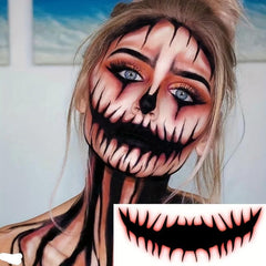 Masquerade Party Halloween Temporary Tattoo Sticker