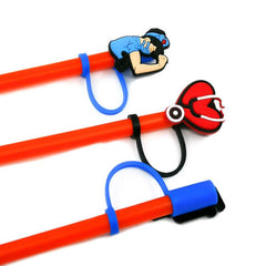 Anime Medical Style Straw Decoration Hat with Silicone Dust Plug