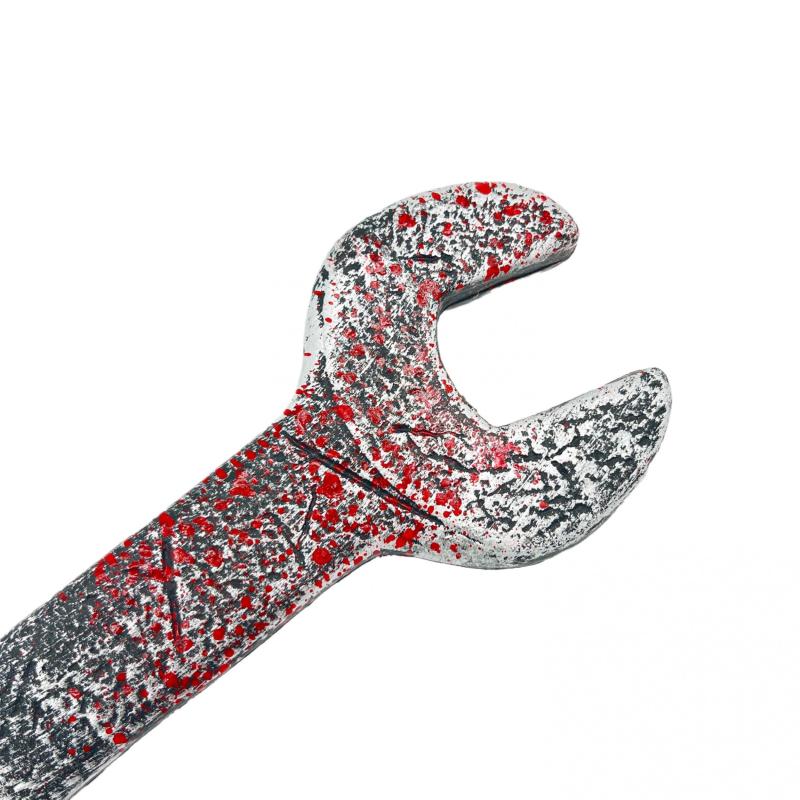 Halloween Wrench Props Bloody Ornaments