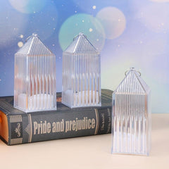 Transparent Crystal Small Wind Lamp for Home Decoration