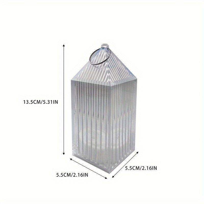 Transparent Crystal Small Wind Lamp for Home Decoration