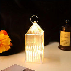 Transparent Crystal Small Wind Lamp for Home Decoration