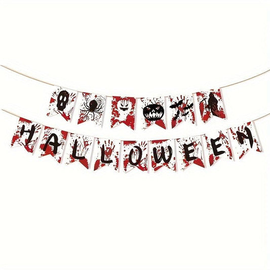 Happy Halloween Party Banner Decoration Flag