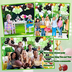 82pcs Football Birthday Party Decorations Football Theme Supplies