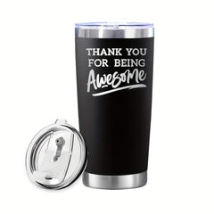 Insulated Coffee Tumbler with Lid for Coworkers