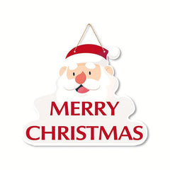 1pc Christmas Door Hanging Ornament Wall Holiday Party Arrangement Props