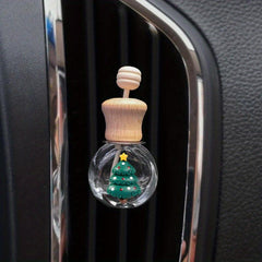 Cartoon Christmas Car Outlet Perfume Bottle - Empty Glass Bottle