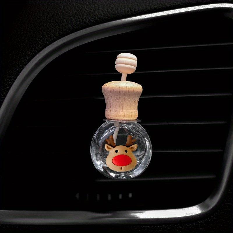 Cartoon Christmas Car Outlet Perfume Bottle - Empty Glass Bottle