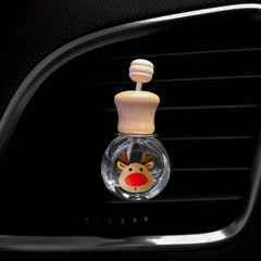 Cartoon Christmas Car Outlet Perfume Bottle - Empty Glass Bottle