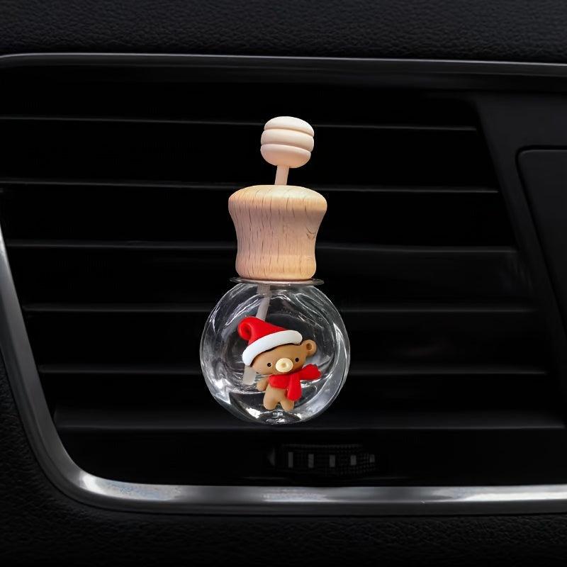 Cartoon Christmas Car Outlet Perfume Bottle - Empty Glass Bottle