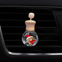 Cartoon Christmas Car Outlet Perfume Bottle - Empty Glass Bottle