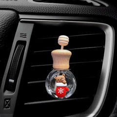 Cartoon Christmas Car Outlet Perfume Bottle - Empty Glass Bottle